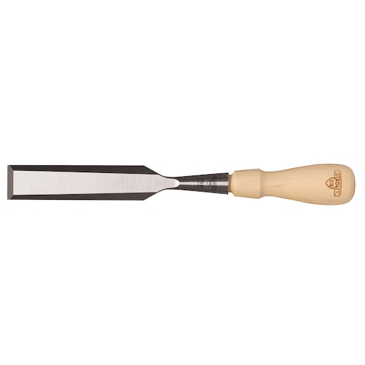 Left profile of 1 inch sweetheart 750 series socket chisel set.