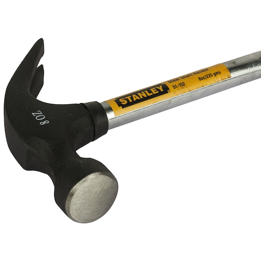 Claw Hammer Steel Shaft 220Gms-8"