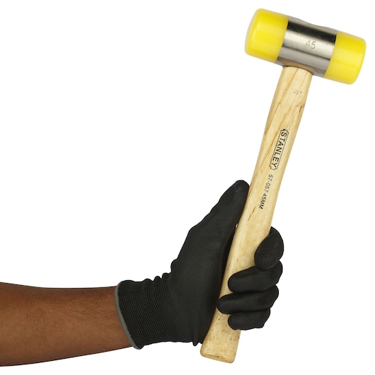 Soft Face Hammer W/Wood Handle, 45Mm