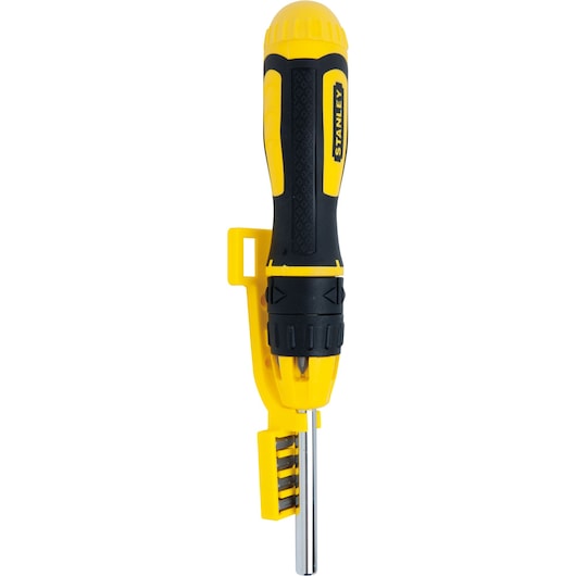 Multi-Bit Ratchet Screwdriver With 10 Bits