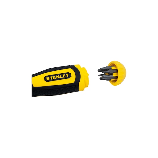 Multi-Bit Ratchet Screwdriver With 10 Bits