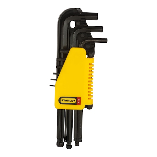 (9  Pcs.) Long Arm Ball Hex Key Set Metric