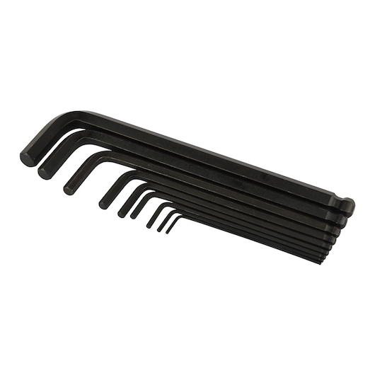 (9  Pcs.) Long Arm Ball Hex Key Set Metric
