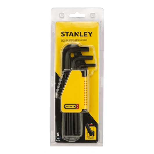 (9  Pcs.) Long Arm Ball Hex Key Set Metric
