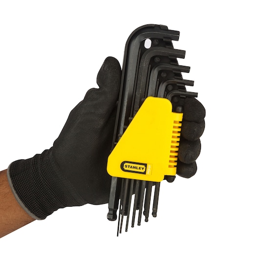 Hex Key Set, 12 Pcss, Imperial, L/Arm