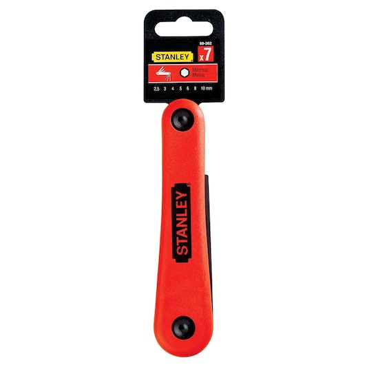 (7  Pcs.) Folding Hex Key Set Metric