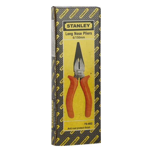 6" Long Nose Plier,Single Colour Sleevee