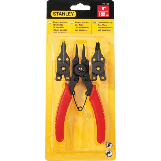 Combination Snap Ring Int-Ext Post,152Mm-6"