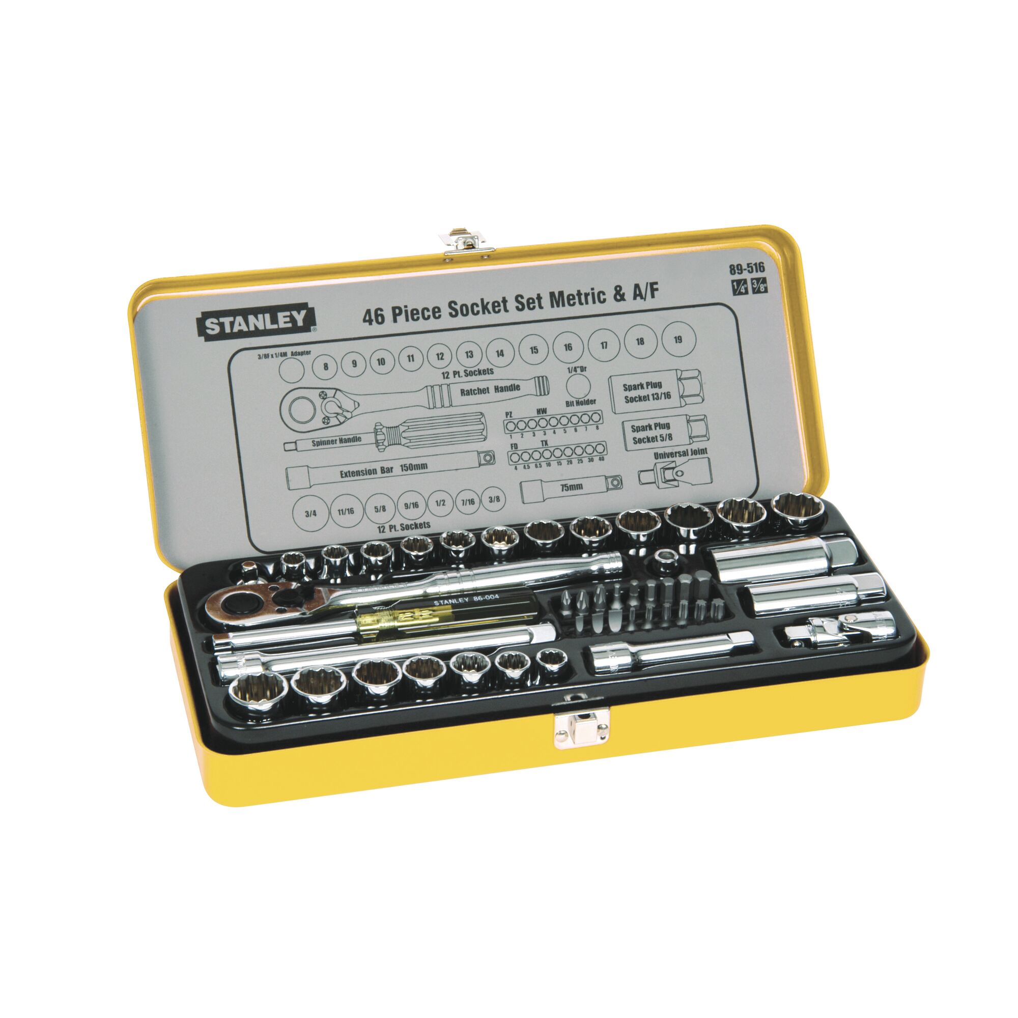 Stanley Proto J5438h 6-Punkt Stecknuss 1/5,1 Cm Antrieb – 1–3/40,6 Cm