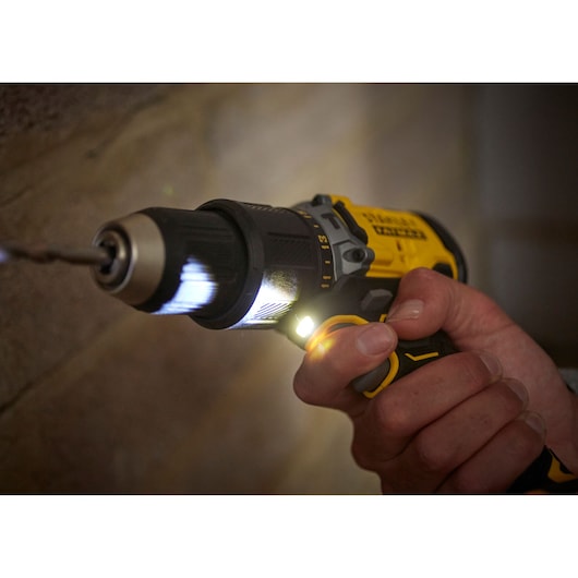 KIT 20V BL HAMMER DRILL 100ACC CRYSTALBOX