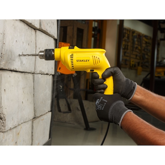IMPACT DRILL 1/2" 600W WITH 120 ACCESSORIES