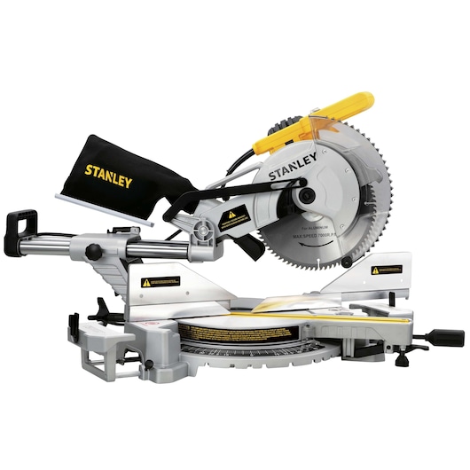 1800W 254mm Double Bevel Sliding Mitre Saw