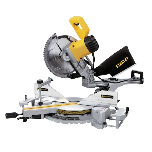 1800W 254mm Double Bevel Sliding Mitre Saw