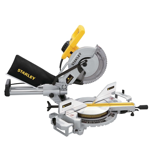 1800W 254mm Double Bevel Sliding Mitre Saw