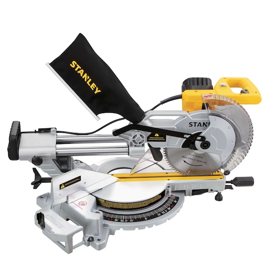 1800W 254mm Double Bevel Sliding Mitre Saw