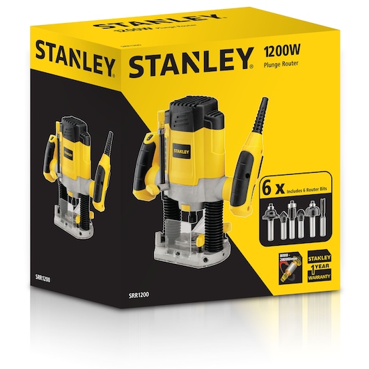 1200W 8Mm Plunge Router