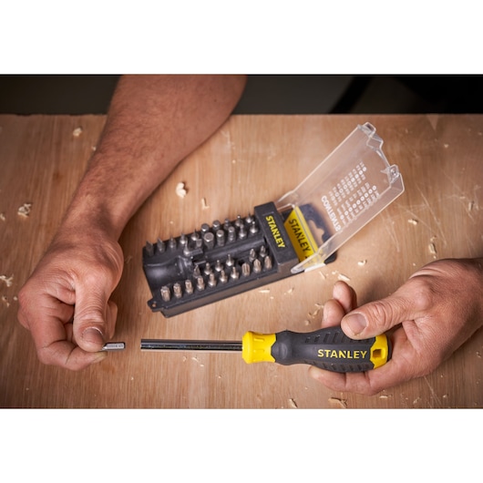 STANLEY® 35 Piece MultiBit Screwdriver Set Feature Image