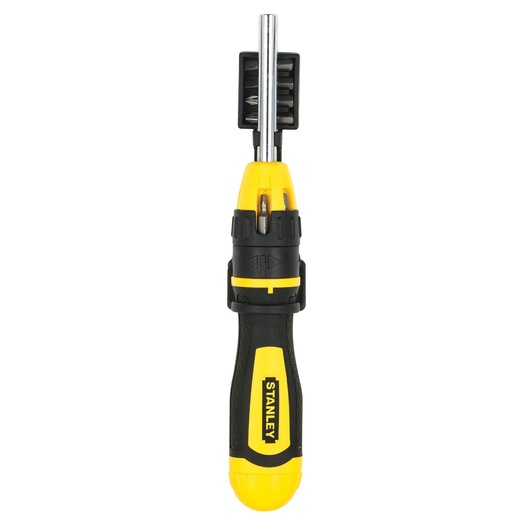 10 Pcs Ratcheting Multi-Bit Screwdriver