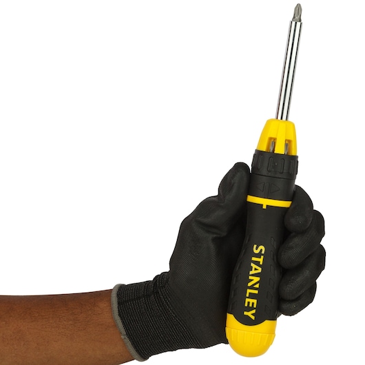 10 Pcs Ratcheting Multi-Bit Screwdriver