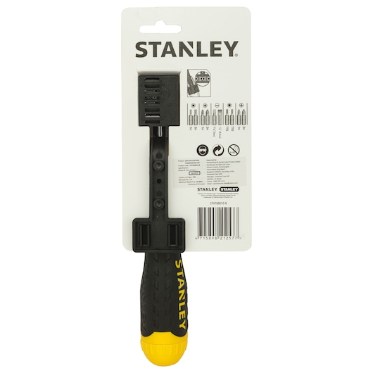 10 Pcs Ratcheting Multi-Bit Screwdriver
