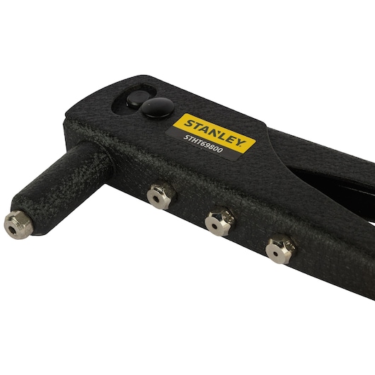 Heavy Duty - Riveter, 4 Nose Pieces