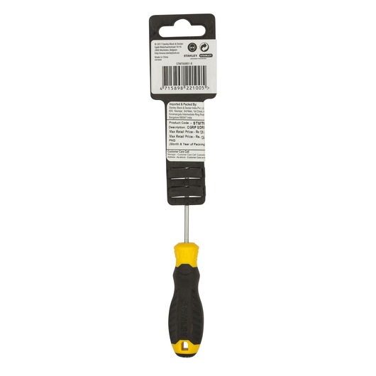Cushion Grip Screw Driver Phillips Ph0 X 100 Mm
