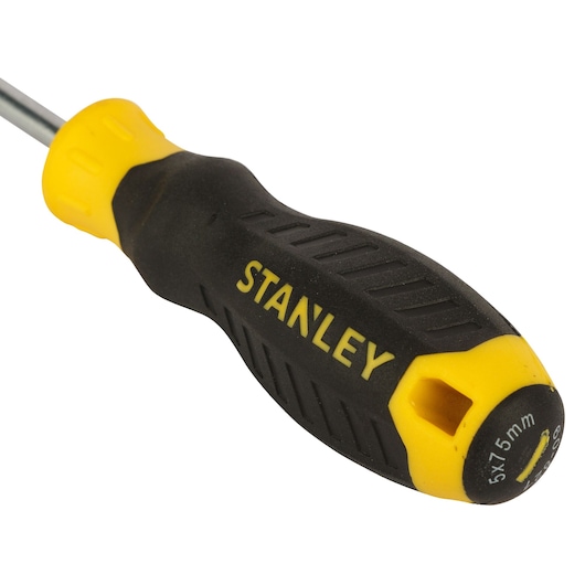 Cushion Grip Screw Driver Standard 5Mm X 75 Mm