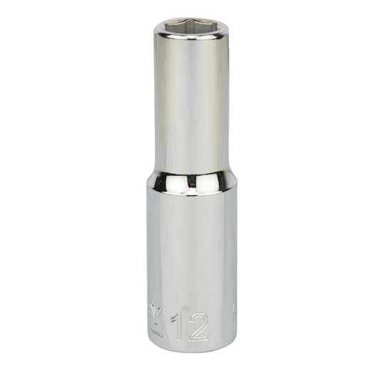 1/2" 6 Pt Deep Socket 12Mm