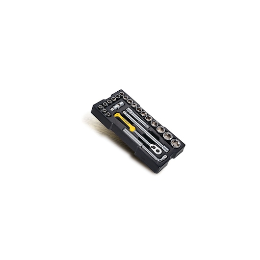 23 Pcs 1/2In Metric Socket Module