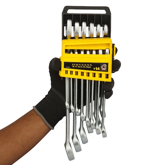14 Pcs Cwb Set In Holder - Metric