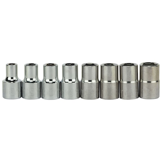 72  Pcs 1/4"+1/2" Socket Set