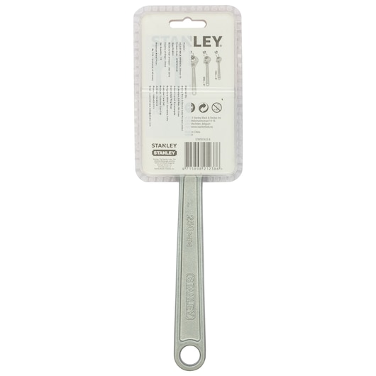 Adjustable.Spanner Chrome Plated 250Mm