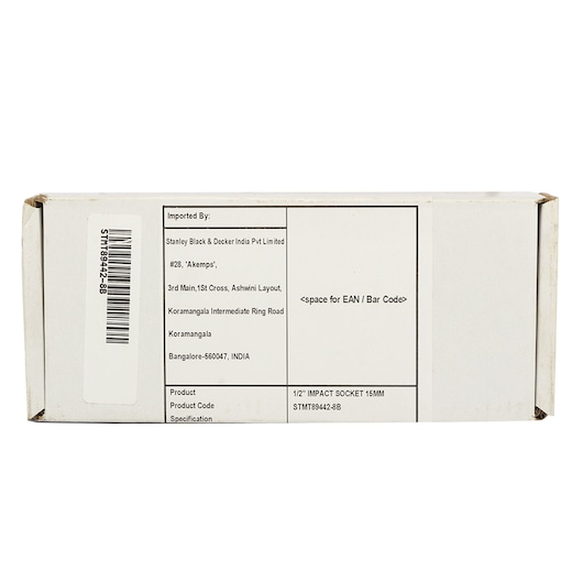 1/2" Impact Socket 15Mm