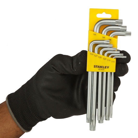 9 Pcs Long Torx Key Set (T10 To T50)