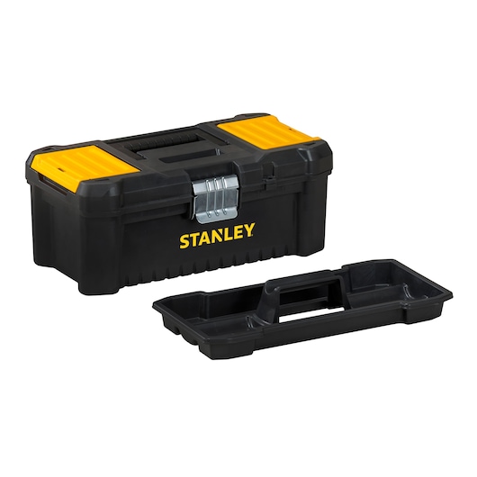 STANLEY® Essential Tool Box with Metal Latches, 12.5 in.