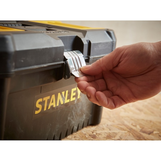 STANLEY® 16 in. Essential Tool Box With Metal Latches