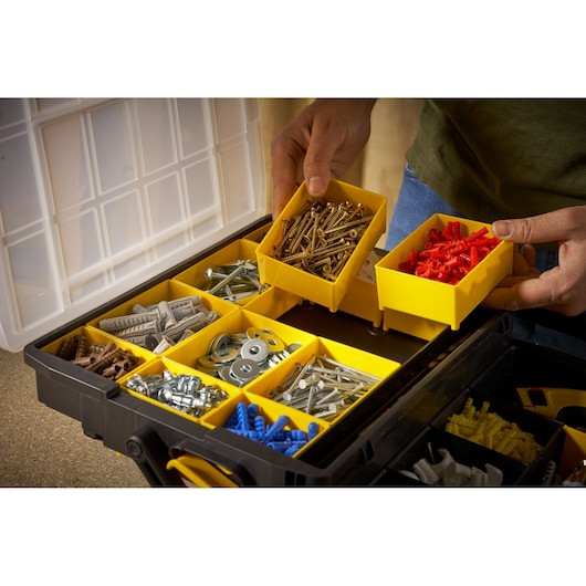 STANLEY® Sort Master Multi-Level Organiser Application Shot