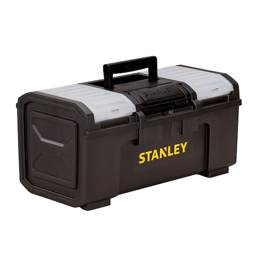 19 in One-Touch Tool Box With Removable Lid Organizers