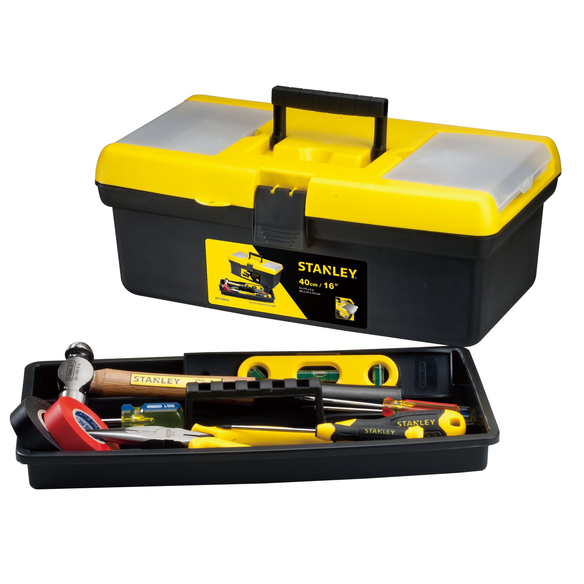 16 in. Tool Box With Slide-In Organizer | STANLEY