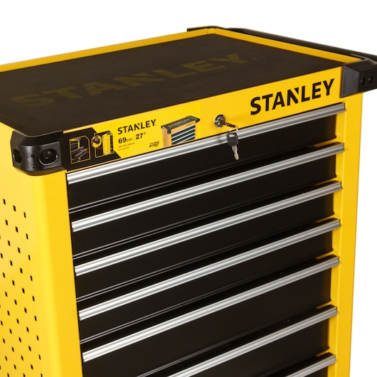 27" Roller Cabinet - 7 Drawer