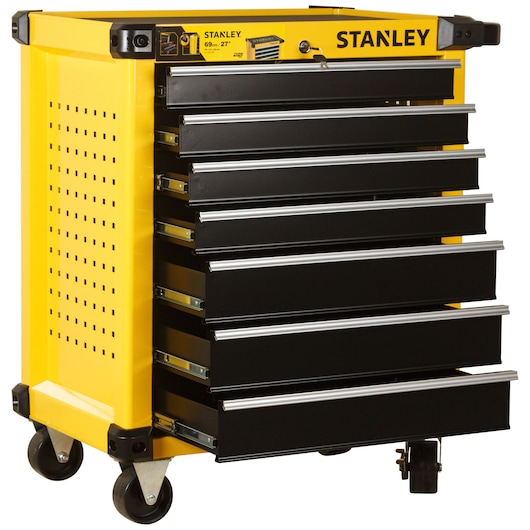 27" Roller Cabinet - 7 Drawer