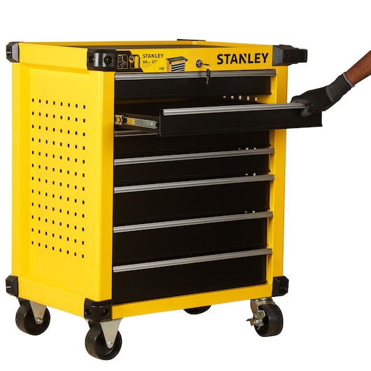 27" Roller Cabinet - 7 Drawer