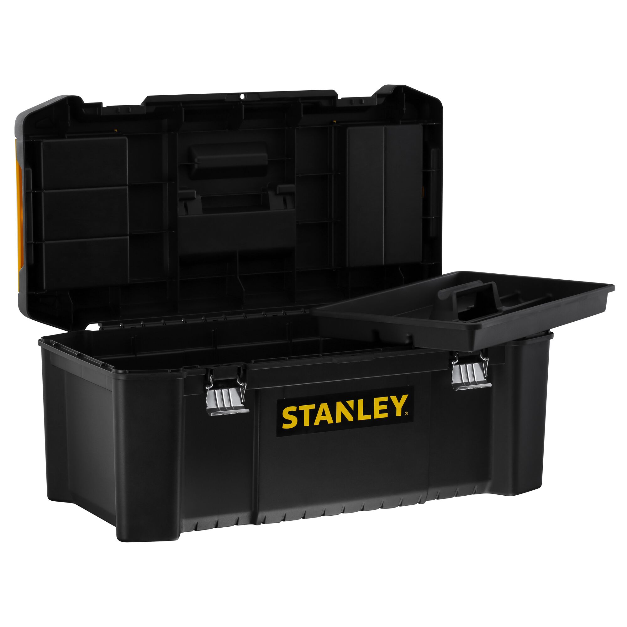 STANLEY® 26 in. Essential™ Tool Box With Metal Latches | STANLEY