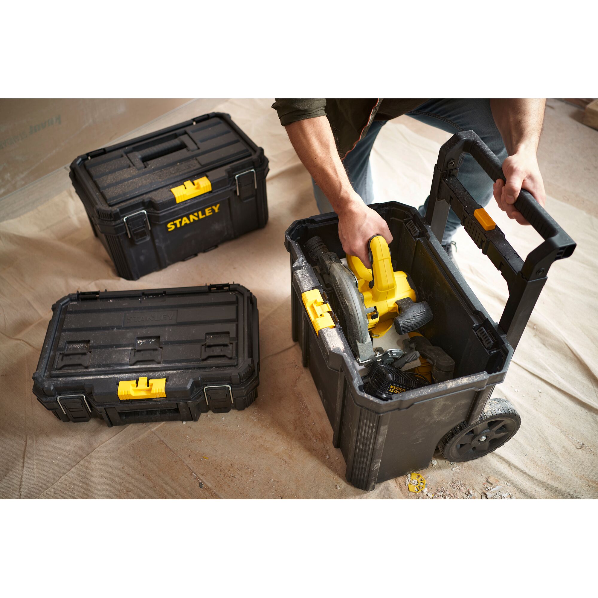 STANLEY® Modular Rolling Tool Box | STANLEY