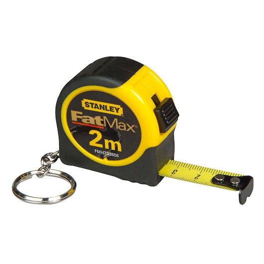 STANLEY® FATMAX® 2m Keychain Tape Measure