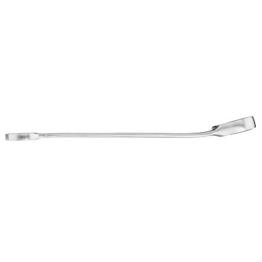STANLEY FMMT13082-0 steel pry bar tool, side view, silver finish, hand tool photography.