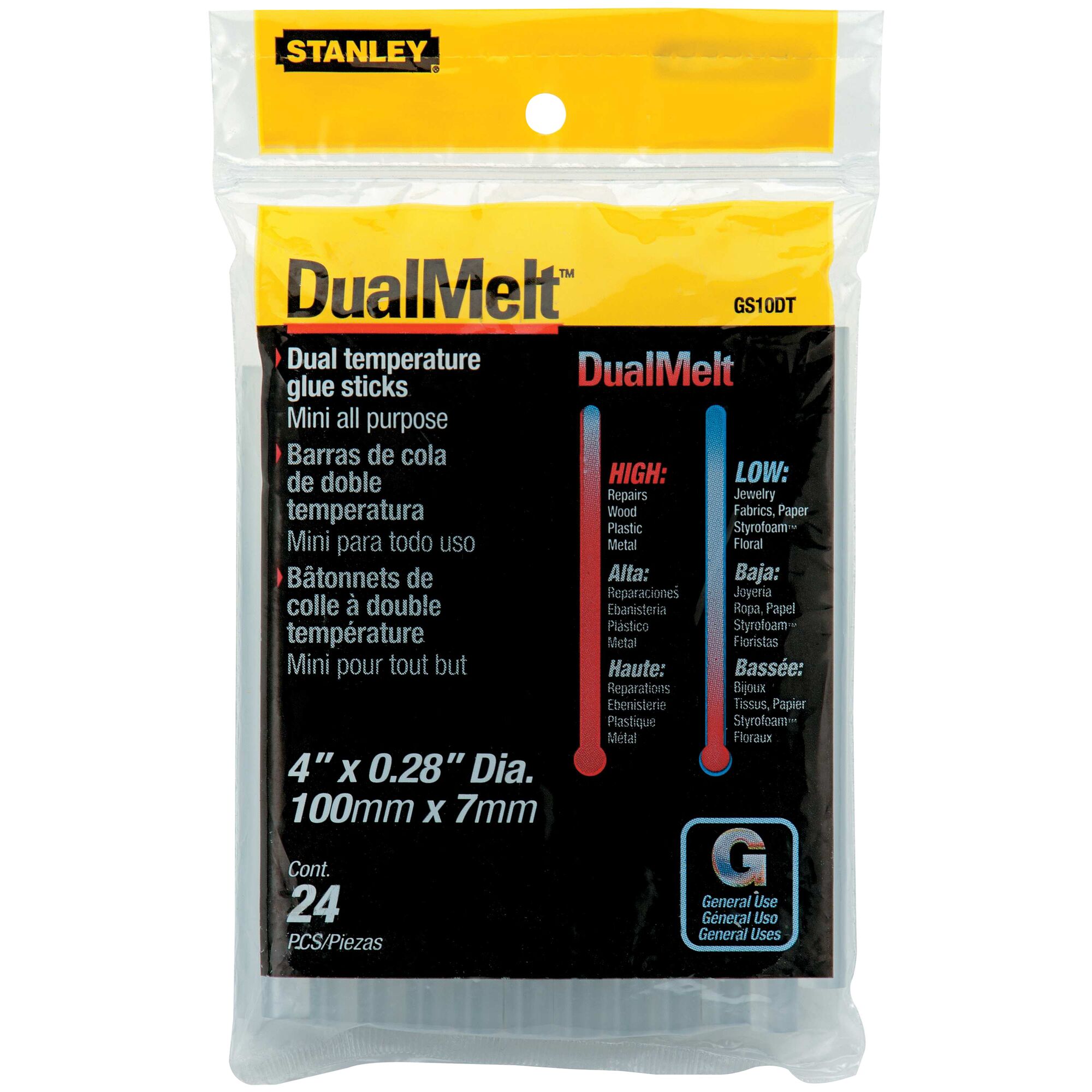 Amazon.com: Stanley® DualMelt All-Purpose Mini Glue Sticks