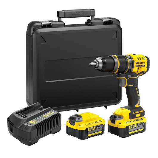 20V Brushless Hammer drill driver  (battery  4.0Ah x 2)