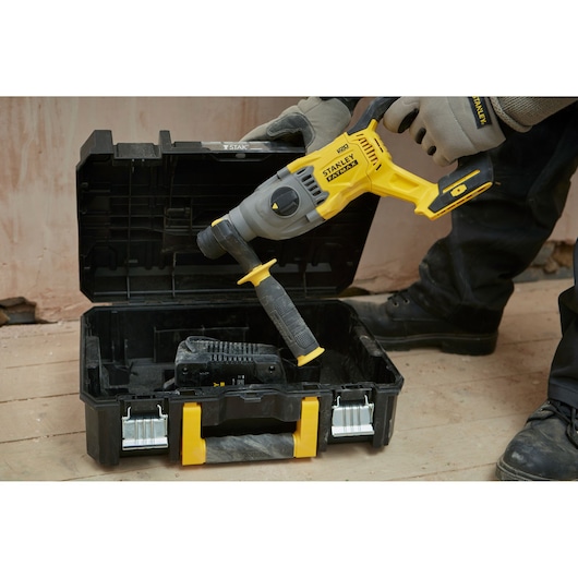 20V Brushless Rotary Hammer Drill, 4.0Ah x 2