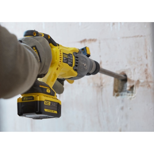 20V Brushless Rotary Hammer Drill, 4.0Ah x 2